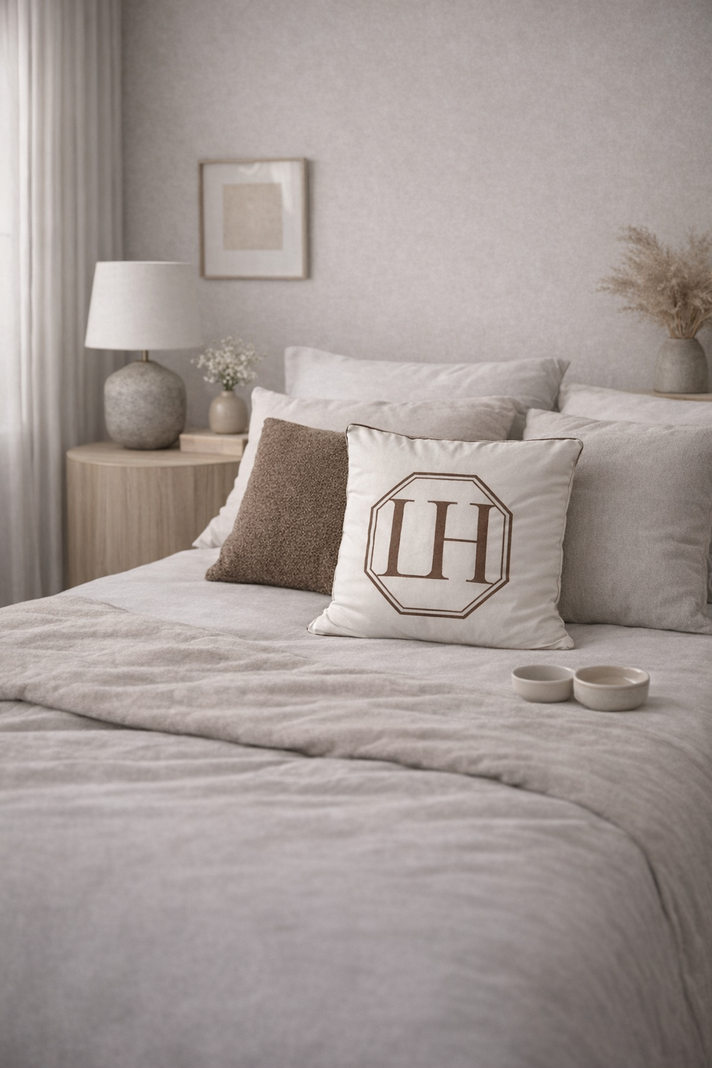 The Lumière Monogram Pillow - Afbeelding 2