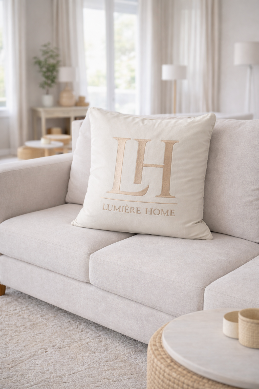 The Lumière Home Velvet pillow cover - Afbeelding 2